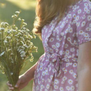 NWOT Modcloth floral shirtdress size 6